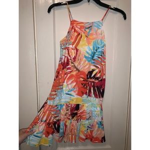 Asher Hawaiian Flower Dress